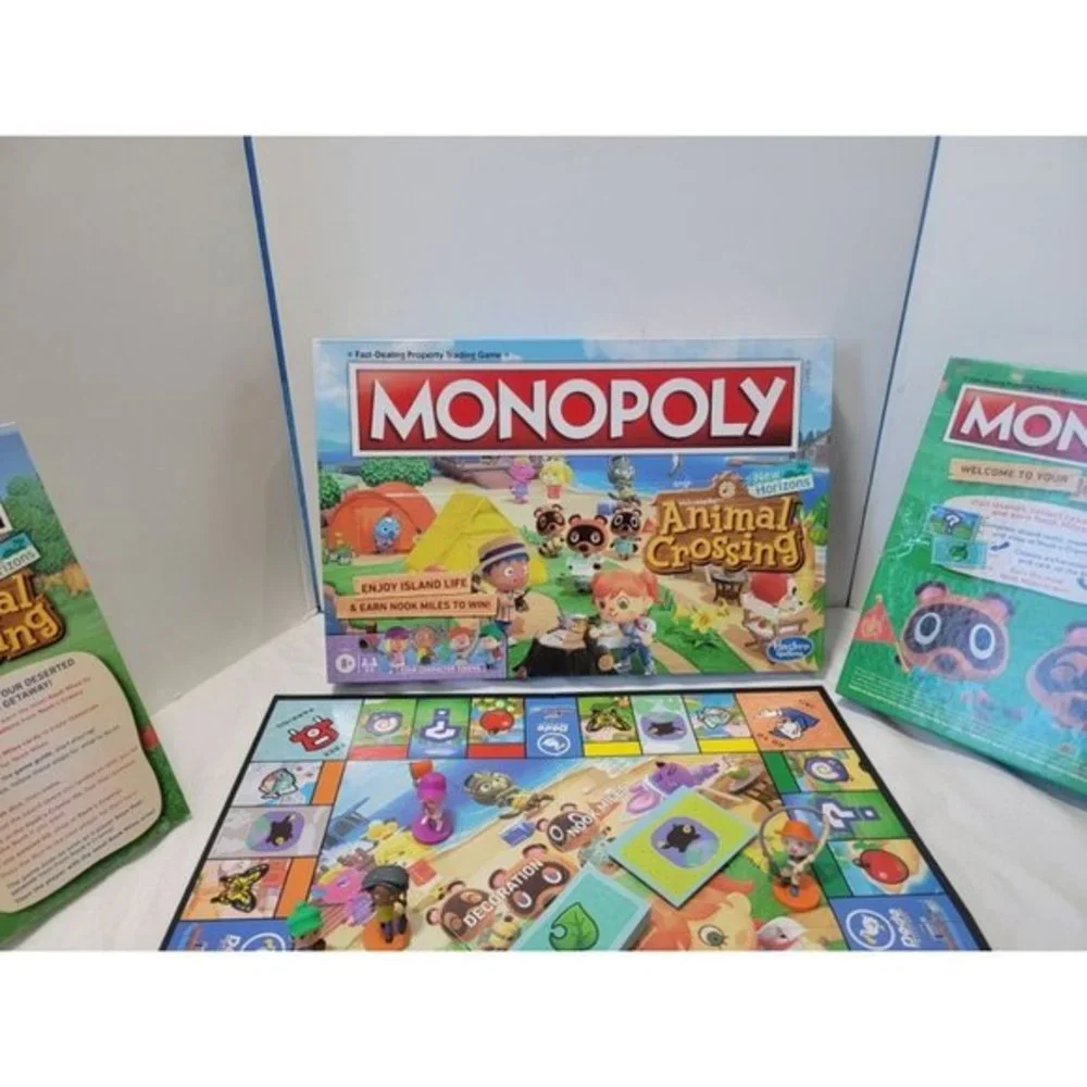 Monopoly Animal‎ Crossing New Horizons Edition Board Game for Kids